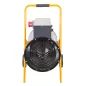   Powermat Ipari Elektromos Hősugárzó – 30kW, 400V, 2450 m³/h – Kerekekkel és termosztáttal (PM-NAG-30EN)