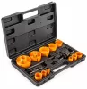 Powermat Bi-metal Körkivágó Készlet – 17 részes, 19-76 mm – Fémhez és fához (PM-ZODM-17ET)