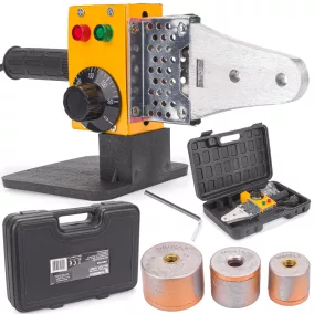   Powermat Műanyag Csőhegesztő Gép – 1500W, 20-32mm – PE/PP/PB csövekhez (PM-ZGP-1500T1)