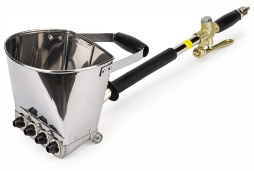 Powermat Pneumatikus Vakolópisztoly – 3L, Rozsdamentes acél – Falakhoz (PM-TP-3T)