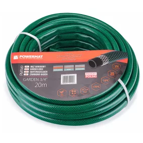   Powermat Kerti Locsolótömlő – 3/4", 20m, 3 rétegű – Garden széria (PM1149)