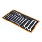   Powermat Csillag-villás Kulcs Készlet – Racsnis, Csuklós, 8-19 mm, 12 részes – CrV acél (PM-KPLO-12TP)