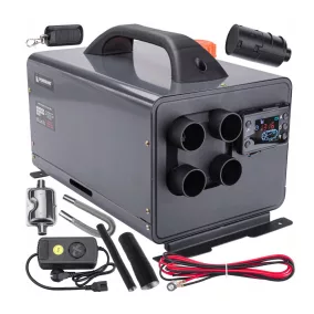   Powermat Állófűtés – 8kW, 12V/24V/230V, LCD kijelző – Gépjárművekhez és helyiségekhez (PM-AG-8M3)