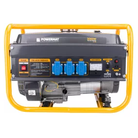   Powermat Áramfejlesztő Aggregátor - 3000W, AVR, 7LE - Benzinüzemű (PM-AGR-3000M2S)
