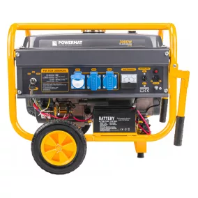   Powermat Áramfejlesztő Aggregátor - 3000W, AVR, Elektromos indítás - Benzinüzemű (PM-AGR-3000M2KE)