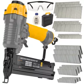   Powermat Pneumatikus Szögbelövő és Tűzőgép – 2 az 1-ben készlet, 10-50mm – Kofferrel és tartozékokkal (PM-GP-100T)