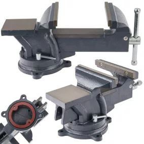   Powermat Lakatos Satu – 150 mm pofaszélesség, 360° forgatható, üllővel – Öntöttvas kivitel (PM-IS-150T)