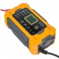   Powermat Mikroprocesszoros Akkumulátor Töltő – 12V, 6A, 10-lépcsős – AGM, GEL, LFP (PM-PM-6T)