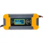   Powermat Mikroprocesszoros Akkumulátor Töltő – 12V/24V, 8A, IP65 – Intelligens 10-lépcsős töltés (PM-PM-8T)
