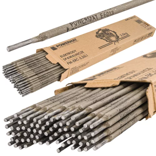 Powermat Hegesztőelektróda – Rutilos, 3,25mm, 2,5kg – Szénacélhoz (PM1253)