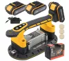 Powermat Akkumulátoros Vibrációs Vákuumemelő – 150kg teherbírás, 280x150mm talp – 2 db 21V akkumulátorral (PM-APWDP-150T)