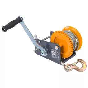   Powermat Kézi Drótköteles Csörlő – 1133kg, 10m acélsodrony – PM-WRC-1133T (PM1268)