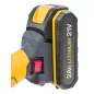   Powermat Akkumulátoros Vibrációs Burkolatszintező – 80 kg teherbírás, 21V – 2 db akkumulátorral (PM-APWDP-80T)