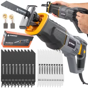   Powermat Orrfűrész – 1800W, 200mm vágásmélység – 20 db fűrészlappal (PM-PSZ-1800TN)