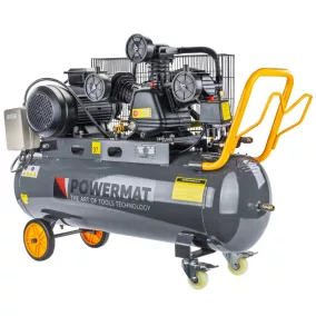   Powermat Olajos Kompresszor – 100L, 400V, 3kW (4LE) – 650 l/min (PM1304)