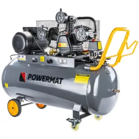   Powermat Olajos Kompresszor – 150L, 3kW, 8 bar – 3 hengeres, 650 l/perc (PM1305)