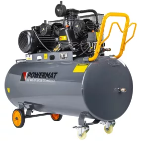  Powermat Olajos Kompresszor – 200L, 3kW, 8 bar – 3 hengeres, 230V (PM1307)
