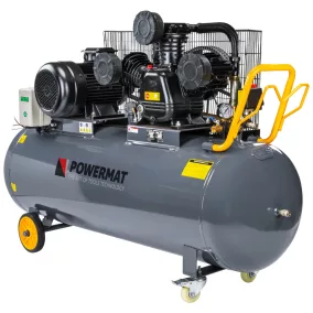   Powermat Olajos Kompresszor – 300L, 7.5kW, 400V – Ipari felhasználásra (PM1309)