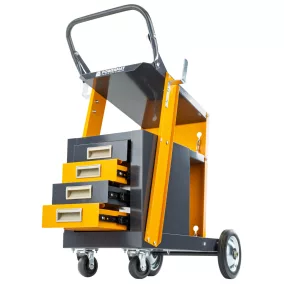   Powermat Hegesztőkocsi – 4 fiókos, 100 kg teherbírás – MIG/TIG/Plazma (PM-WSP-100T1)