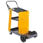   Powermat Hegesztőkocsi – 100 kg teherbírás, 3 polcos, palacktartóval – MIG/TIG/Plazma (PM-WSP-100T2)