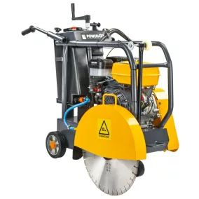   Powermat Aszfalt- és Betonvágó Gép – 14 LE, 500 mm tárcsa – 185 mm vágásmélység (PM-PSDBA-500M)
