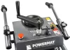 Powermat Aszfalt- és Betonvágó Gép – 14 LE, 500 mm tárcsa – 185 mm vágásmélység (PM-PSDBA-500M)