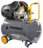 Powermat Olajos Kompresszor – 100L, 8 bar, 530 l/min – V2 kéthengeres (PM1323)