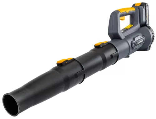 Powermat Akkumulátoros Lombfúvó – 21V, 260 km/h, 2x 2Ah akkumulátor – PM-ADDL-2AHM (PM1333)