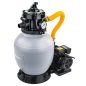   Powermat Homokszűrős Vízforgató – 10 000 l/h, 400W – Földfelszíni és süllyesztett medencékhez (PM-PPDB-400J)