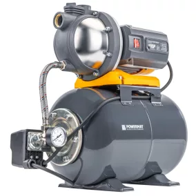   Powermat Házi Vízmű – 900W, 6500 l/h, 24L tartály – Önfelszívó szivattyú (PM-HD-24J)