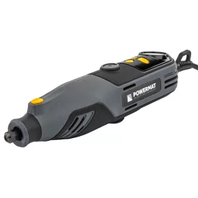   Powermat Mini Egyenes Csiszoló és Gravírozó Készlet - 200W, LCD kijelző, 180+ tartozék - Kofferben (PM-MST-200T)