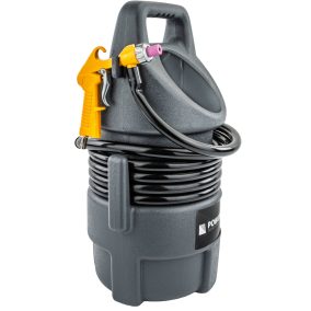   Powermat Szifonrendszerű Homokfúvó – 10L, 4,5m tömlő – Kerámia fúvókákkal (PM1364)