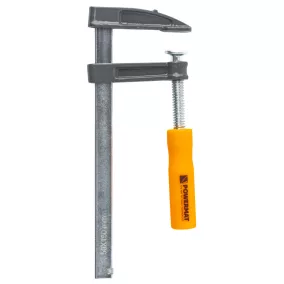   Powermat Asztalos Szorító – F-típus, 150x50 mm – Acél sínnel (PM-SSS-6T)