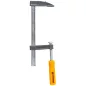   Powermat Asztalos Szorító – F-típus, 150x50 mm – Acél sínnel (PM-SSS-6T)