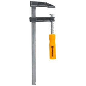   Powermat Asztalos Szorító – F-típus, 200x50 mm – Acél vezetősínnel (PM-SSS-8T)