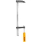   Powermat Asztalos Szorító – F-típusú, 250x50 mm – Acél vezetősínnel (PM-SSS-10T)