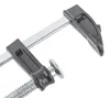 Powermat Asztalos Szorító – F-típusú, 250x50 mm – Acél vezetősínnel (PM-SSS-10T)