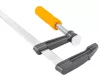 Powermat Asztalos Szorító – F-típusú, 250x50 mm – Acél vezetősínnel (PM-SSS-10T)