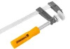 Powermat Asztalos Szorító – F-típusú, 250x50 mm – Acél vezetősínnel (PM-SSS-10T)