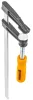 Powermat Asztalos Szorító – F-típusú, 250x50 mm – Acél vezetősínnel (PM-SSS-10T)