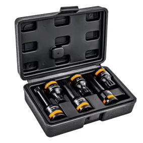   Powermat Ütvefúró Dugókulcs Készlet – Spline M14-M18, 1/2", Cr-Mo – 6 részes (PM1381)