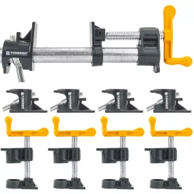   Powermat Csőasztalos Szorító Készlet – 3/4", Öntöttvas, 4 darabos szett – PM-SSR-50TN (PM1389)