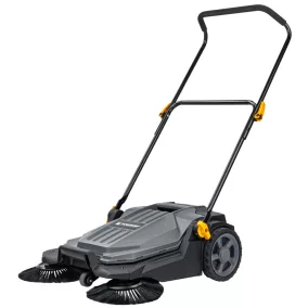   Powermat Kézi Seprőgép – 650 mm munkaszélesség, 20L tartály – 1800 m²/h (PM-ZR-650M)