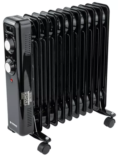 Powermat Olajradiátor – 2500W, 11 tagú, Termosztátos – PM-GOL-3000D (PM1399)