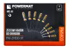 Powermat O-gyűrű Kiszedő és Kaparó Készlet – 9 részes, HRC 40 acél – Mágneses heggyel (PM1403)