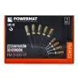   Powermat O-gyűrű Kiszedő és Kaparó Készlet – 9 részes, HRC 40 acél – Mágneses heggyel (PM1403)
