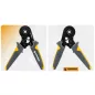   Powermat Érvéghüvely Fogó Készlet – 0,25-10 mm², 1200 db hüvely – Racsnis mechanizmus (PM-ZDTK-175T / PM1408)