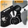 Powermat Érvéghüvely Fogó Készlet – 0,25-10 mm², 1200 db hüvely – Racsnis mechanizmus (PM-ZDTK-175T / PM1408)