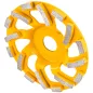   Powermat Gyémánt Fazékkorong – 125mm, 6mm szegmens – Betonhoz és kőhöz (PM-DTG-1251T)