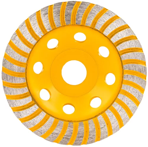 Powermat Gyémánt Fazékkorong – 125mm, 5mm szegmens – Betonhoz és kőhöz (PM-DTG-1252T)